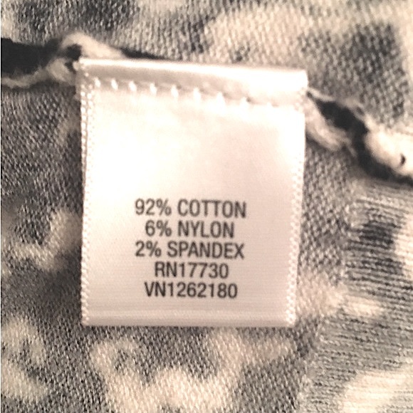 Merona Button Front Cardigan Sweater Black and White Etoile Pattern Stretch Top - Picture 13 of 16